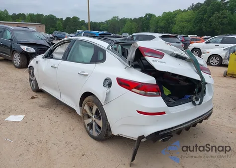 2019 Kia Optima S из США, поврежденный, VIN 5XXGT4L3XKG366276
